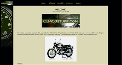 Desktop Screenshot of cb450stuff.com